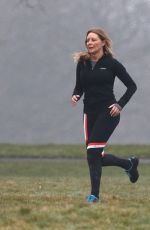 CAROL VORDERMAN Working Out at Park in Bristol 03/30/2018