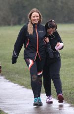 CAROL VORDERMAN Working Out at Park in Bristol 03/30/2018