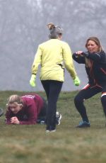 CAROL VORDERMAN Working Out at Park in Bristol 03/30/2018