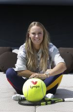 CAROLINE WOZNIACKI Named Lympo App Ambassador in Monaco 04/18/2018