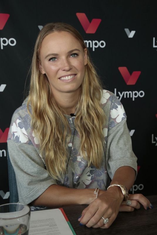 CAROLINE WOZNIACKI Named Lympo App Ambassador in Monaco 04/18/2018