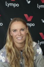 CAROLINE WOZNIACKI Named Lympo App Ambassador in Monaco 04/18/2018