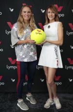 CAROLINE WOZNIACKI Named Lympo App Ambassador in Monaco 04/18/2018