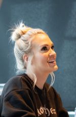 CARRIE UNDERWOOD at SiriusXM Studios at Bridgestone Arena in Nashville 04/19/2018