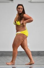CHANELLE HAYES in Bikini at a Pool in Spain 04/01/2018
