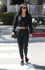 CHANTEL JEFFRIES at Le Pain Quotidien in West Hollywood 04/04/2018