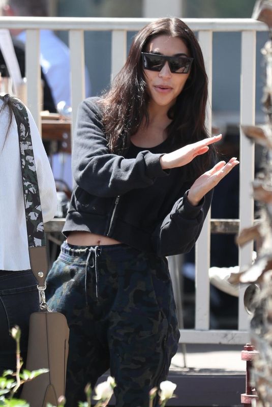 CHANTEL JEFFRIES at Le Pain Quotidien in West Hollywood 04/04/2018
