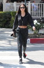 CHANTEL JEFFRIES at Le Pain Quotidien in West Hollywood 04/04/2018