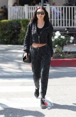 CHANTEL JEFFRIES at Le Pain Quotidien in West Hollywood 04/04/2018