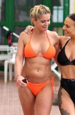 CHANTELLE CONNELLY and DANIELLE WESTBROOK in Bikinis at Pool in Gran Canaria 04/27/2018