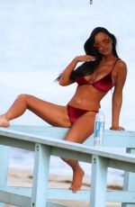 CHARLI RIINA in Bikini for 138 Water Photoshoot in Malibu 04/04/2018