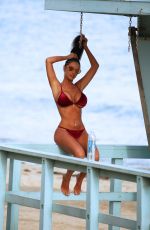 CHARLI RIINA in Bikini for 138 Water Photoshoot in Malibu 04/04/2018