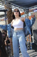 CHARLI XCX Performs at Lucky Brand Desert Jam in Palm Springs 04/14/2018