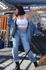 CHARLI XCX Performs at Lucky Brand Desert Jam in Palm Springs 04/14/2018