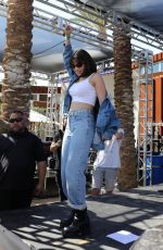 CHARLI XCX Performs at Lucky Brand Desert Jam in Palm Springs 04/14/2018