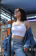 CHARLI XCX Performs at Lucky Brand Desert Jam in Palm Springs 04/14/2018