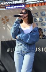 CHARLI XCX Performs at Lucky Brand Desert Jam in Palm Springs 04/14/2018