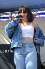 CHARLI XCX Performs at Lucky Brand Desert Jam in Palm Springs 04/14/2018