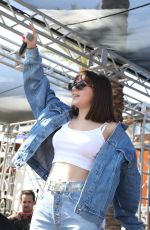 CHARLI XCX Performs at Lucky Brand Desert Jam in Palm Springs 04/14/2018