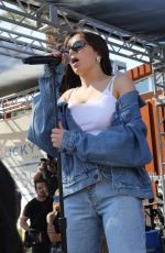 CHARLI XCX Performs at Lucky Brand Desert Jam in Palm Springs 04/14/2018