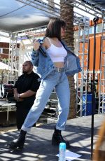 CHARLI XCX Performs at Lucky Brand Desert Jam in Palm Springs 04/14/2018