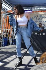 CHARLI XCX Performs at Lucky Brand Desert Jam in Palm Springs 04/14/2018