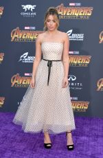 CHLOE BENNET at Avengers: Infinity War Premiere in Los Angeles 04/23/2018