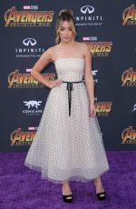 CHLOE BENNET at Avengers: Infinity War Premiere in Los Angeles 04/23/2018