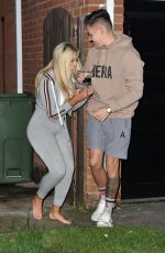CHLOE FERRY and Sam Gowland at Sam
