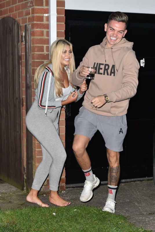 CHLOE FERRY and Sam Gowland at Sam