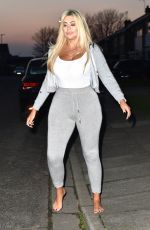 CHLOE FERRY and Sam Gowland at Sam