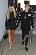 CHLOE FERRY Night Out in London 04/21/2018