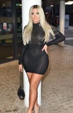 CHLOE FERRY Night Out in London 04/21/2018