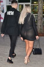CHLOE FERRY Night Out in London 04/21/2018