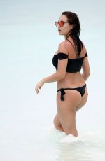 CHLOE GOODMAN in Bikini on the Beach in Dubai 04/03/2018