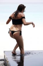 CHLOE GOODMAN in Bikini on the Beach in Dubai 04/03/2018