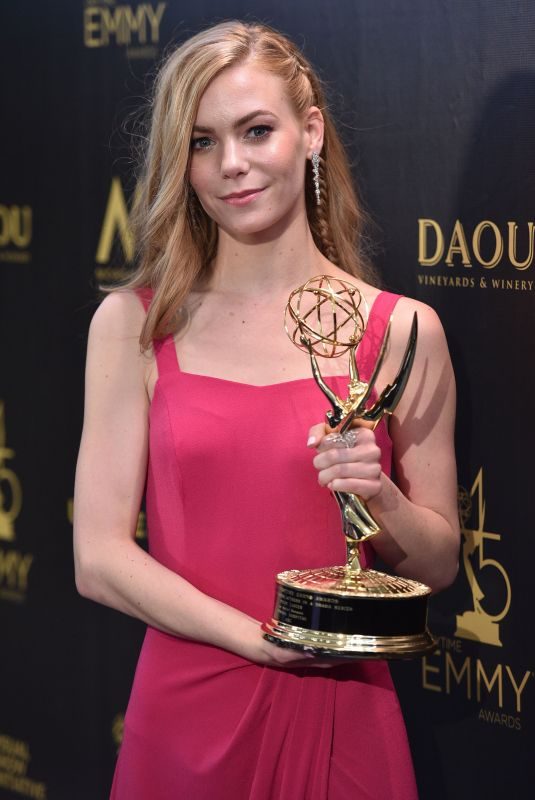 CHLOE LANIER at Daytime Emmy Awards 2018 in Los Angeles 04/29/2018
