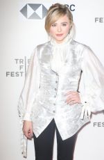 CHLOE MORETZ at Miseducation of Cameron Post Premiere at Tribeca Film Festival 04/22/2018