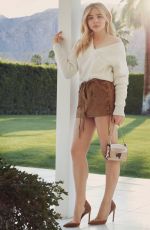 CHLOE MORETZ for Jimmy Choo Spring/Summer 2018 Collection