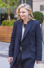 CHLOE MORETZ Leaves Her Hotel in New York 04/20/2018