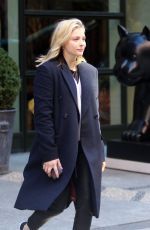 CHLOE MORETZ Leaves Her Hotel in New York 04/20/2018