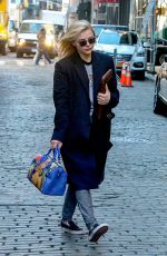 CHLOE MORETZ Leaves Her Hotel in New York 04/23/2018