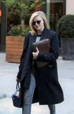 CHLOE MORETZ Leaves Her Hotel in New York 04/23/2018