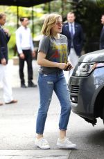 CHLOE MORETZ Leaves Hotel Bel-air in Los Angeles 03/31/2018