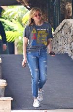 CHLOE MORETZ Leaves Hotel Bel-air in Los Angeles 03/31/2018
