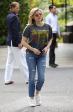 CHLOE MORETZ Leaves Hotel Bel-air in Los Angeles 03/31/2018