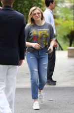 CHLOE MORETZ Leaves Hotel Bel-air in Los Angeles 03/31/2018