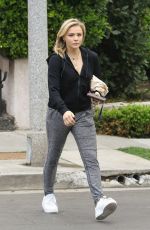 CHLOE MORETZ Out and About in Culver City 04/04/2018