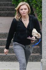 CHLOE MORETZ Out and About in Culver City 04/04/2018