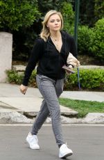 CHLOE MORETZ Out and About in Culver City 04/04/2018